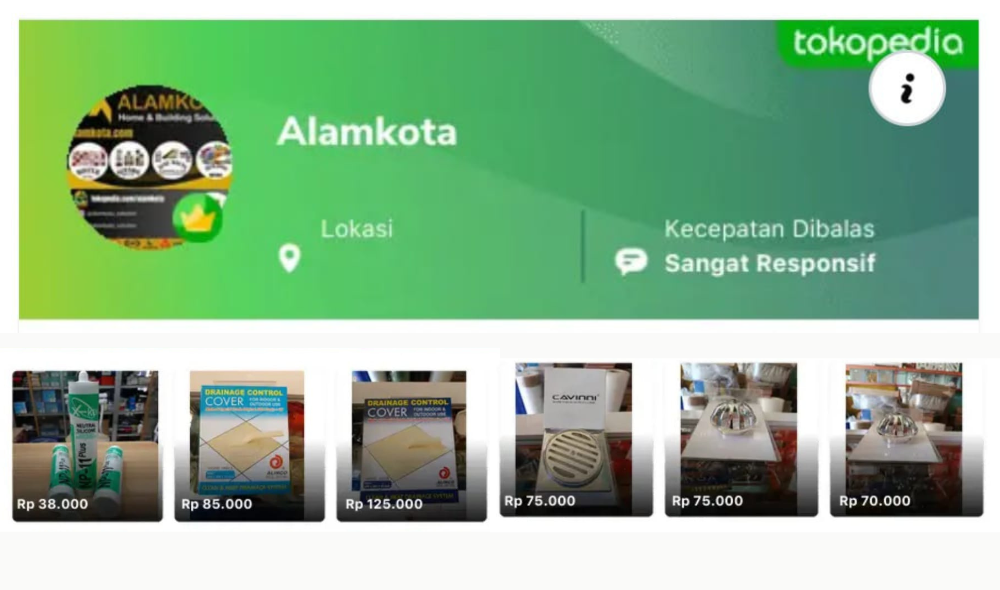 "Home & Building Solution Suplier Bahan Bangunan Hardware & Alat Pertukangan Assecories Renovasi Rumah Tile Trim Aluminium & Kuku Macan Roster Beton; Roster Keramik; Kuku Macan, Tile Trim Aluminium; Kuku Macan Aluminium, Lis Keramik; Batu Alam Batu Alam Batu Pondasi Kumbung; Semen; cat, Hardware & Tools; sanitary Electrical, Accessories Renovasi #alamkota #tokoBahanBangunanSurabaya #tokomaterial #tokobahanbangunansurabaya" "Home & Building Solution Suplier Bahan Bangunan Hardware & Alat Pertukangan Assecories Renovasi Rumah Tile Trim Aluminium & Kuku Macan Roster Beton; Roster Keramik; Kuku Macan, Tile Trim Aluminium; Kuku Macan Aluminium, Lis Keramik; Batu Alam Batu Alam Batu Pondasi Kumbung; Semen; cat, Hardware & Tools; sanitary Electrical, Accessories Renovasi #alamkota #tokoBahanBangunanSurabaya #tokomaterial #tokobahanbangunansurabaya"