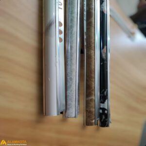 TILE TRIM ALUMINIUM / Kuku Macan Aluminium Model Stone