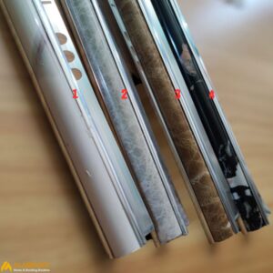 TILE TRIM ALUMINIUM / Kuku Macan Aluminium Model Stone