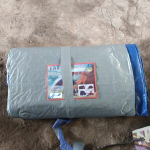 TERPAL (Terpal Plastik Biru Silver) var ukuran